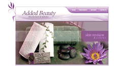 Desktop Screenshot of addedbeauty.ca